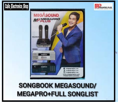 mega sound songbook list|Original Megapro Plus and Megasound with Full Songlist and CD .